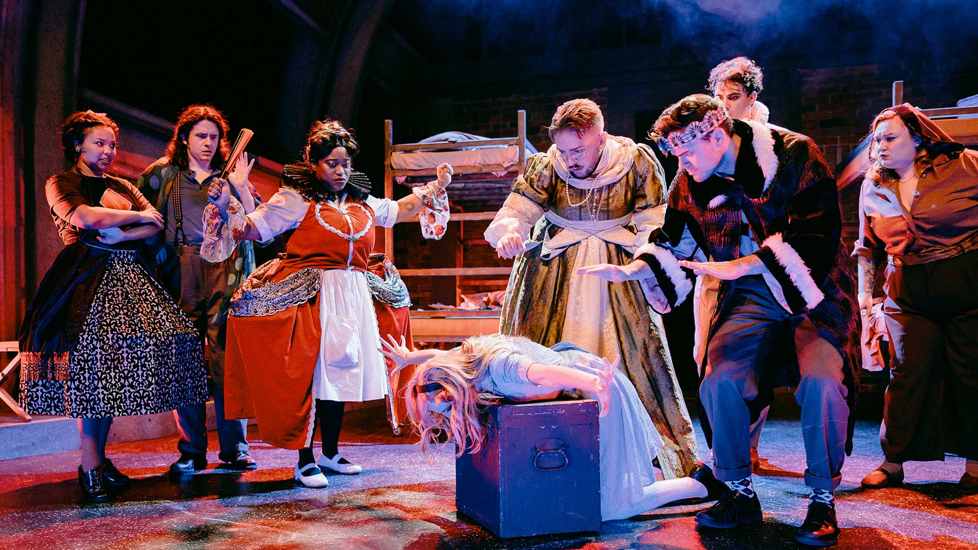 Alice by Heart Stage Show Actor Costumes and Props