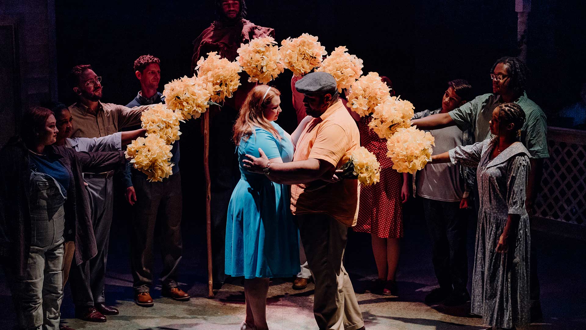 Big Fish Stage Show Actor Costumes and Props